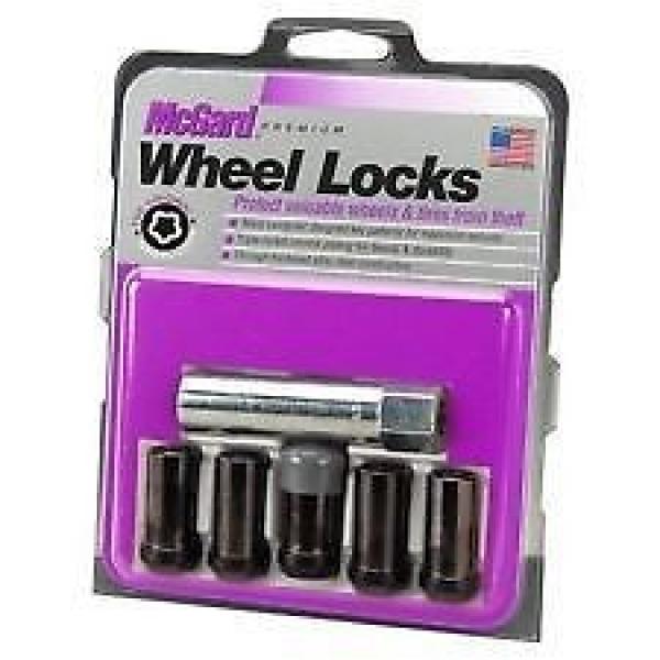 McGard 25540BK - Black Tuner Cone Seat Wheel Lock Set, 1/2&#034;-20, Made in USA #1 image