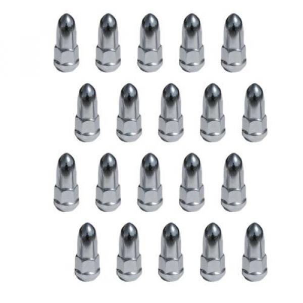 20x Chrome Lug Nuts | 1/2&#034; Bullet Style | Fits Buick Chevy GMC Chrysler #1 image