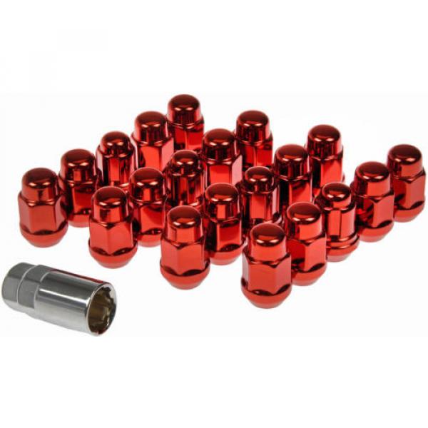 New Red Acorn Nut Lock Set M12-1.50 - Dorman 711-335E #4 image