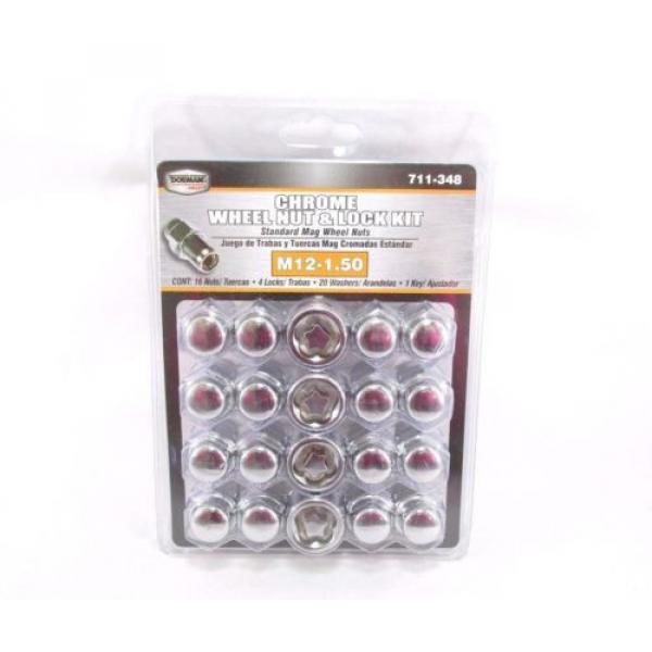 Dorman 711-348 Pack of 16 Wheel Nuts with 4 Lock Nuts and Key #1 image
