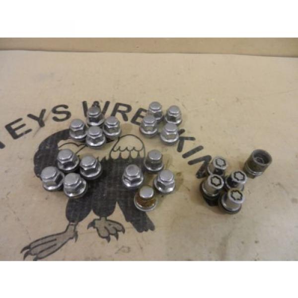 2008 LEXUS IS250 LUG NUTS WITH LOCKING LUGS AND KEY FACTORY OEM 428C #4 image