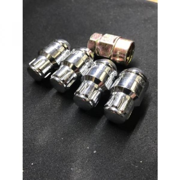 4 Pc 1/2 20 GORILLA LOCKING LUG NUTS WHEEL LOCKS Bulge Hot Rat Rod Street 5 SETS #4 image