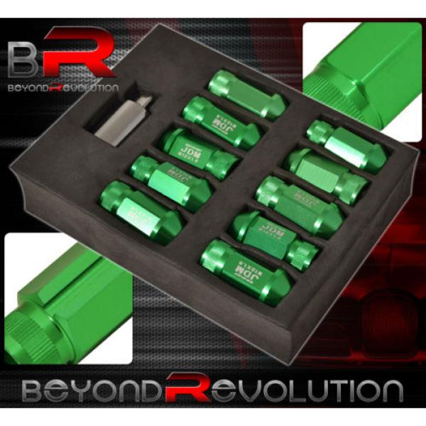 For Chrysler M12X1.5Mm Locking Lug Nuts 20 Piece Autox Tuner Wheel Package Green #2 image