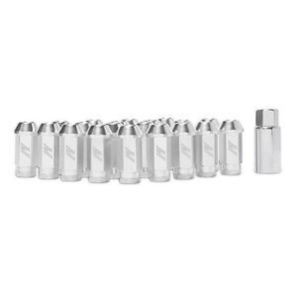 MISHIMOTO Aluminum Locking Lug Nuts 12x1.25 Silver 20pcs #1 image