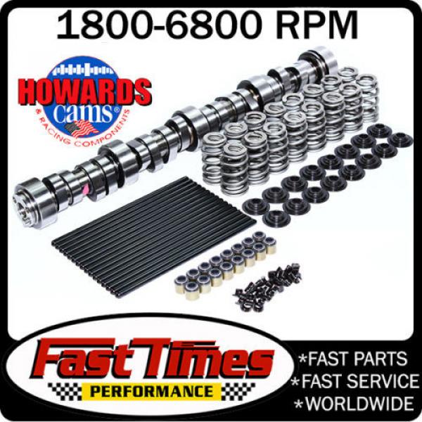 HOWARD&#039;S GM Chevy LS LS1 274/280 609&#034;/604&#034; 112° Cam,Valve Springs,Pushrods Kit #1 image