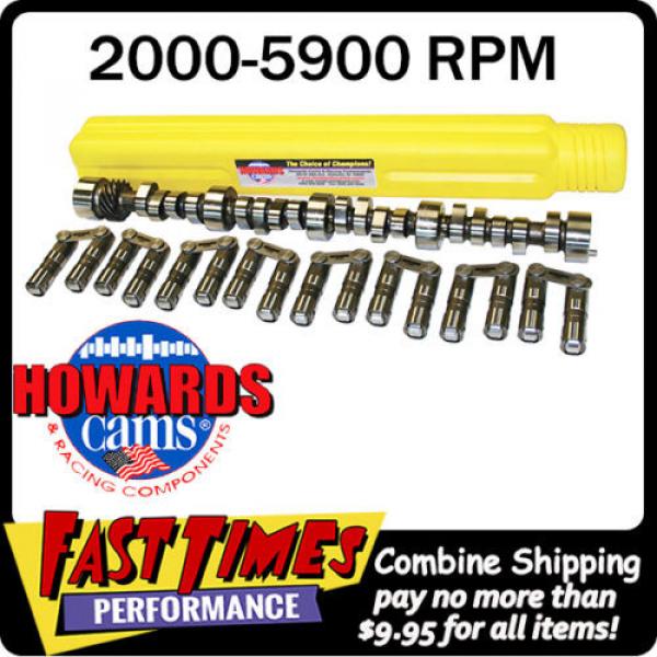 HOWARD&#039;S SBC Chevy Big Mama Rattler Roller 288/296 530&#034;/530 Cam Camshaft Lifters #1 image