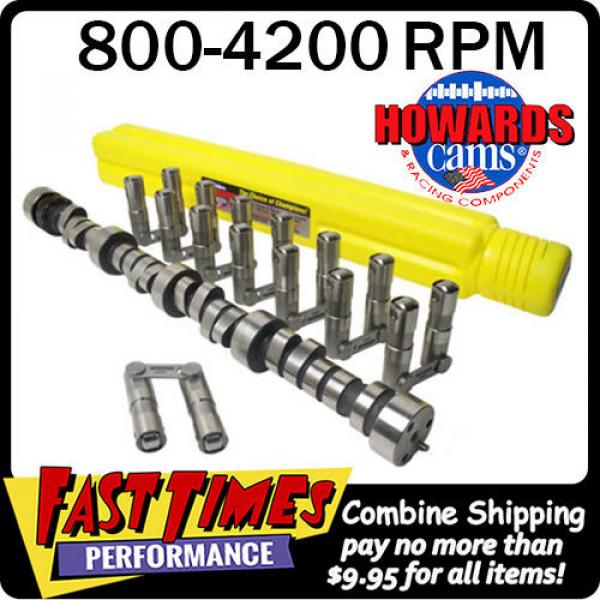 HOWARD&#039;S SBC Chevy Retro-Fit Roller 260/266 450&#034;/465&#034; 110° Cam Camshaft Lifters #1 image