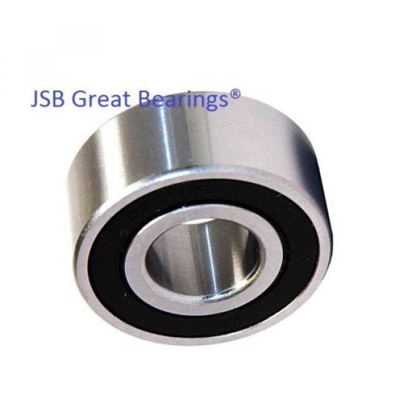 (Qty. 2) 5207-2RS double row angular seals bearing 5207-rs ball bearings 5207 rs #1 image