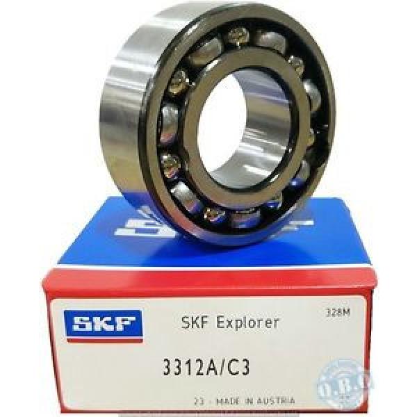 *New* SKF 3312 A/C3 ANGULAR CONTACT BEARING, DOUBLE ROW #1 image