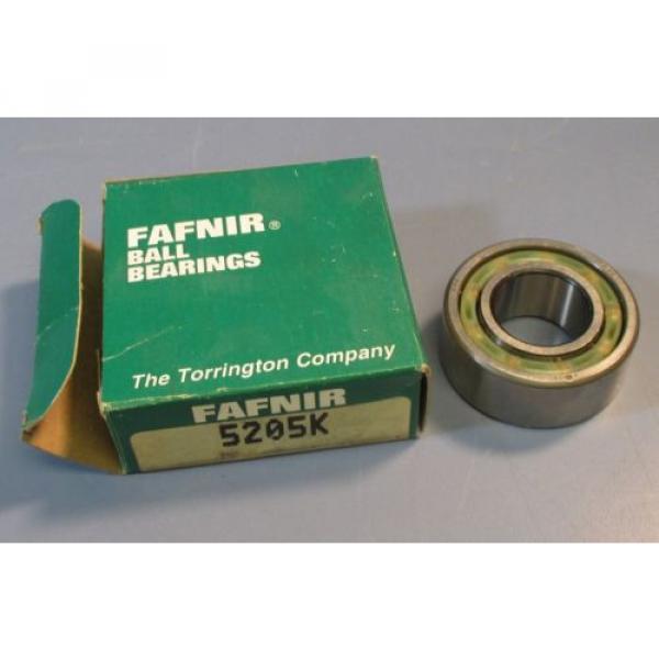 Fafnir Ball Bearing 5205K Chromium Steel 25mm Bore Double Row New #1 image