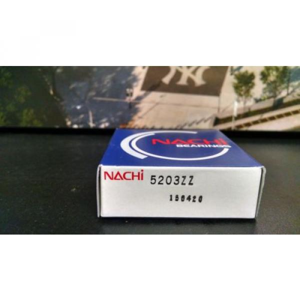5203ZZ Nachi Double Row Ball Bearing 17x40x17.5 17mm/40mm/17.5mm 5203Z #2 image