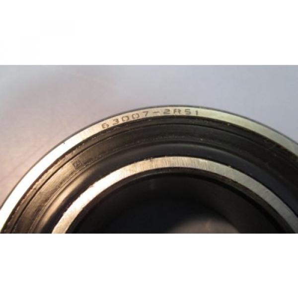 SKF 63007-2RS1 Double Sealed Single Row Bearing 35mm ID, 62mm OD, 20mm Wide NIB #4 image