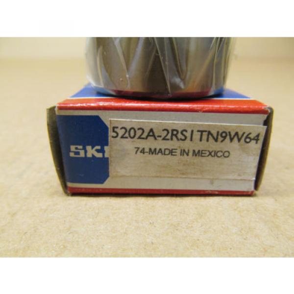 1 NIB SKF 5202A-2RS1TN9W64 DOUBLE ROW BALL BEARING #2 image