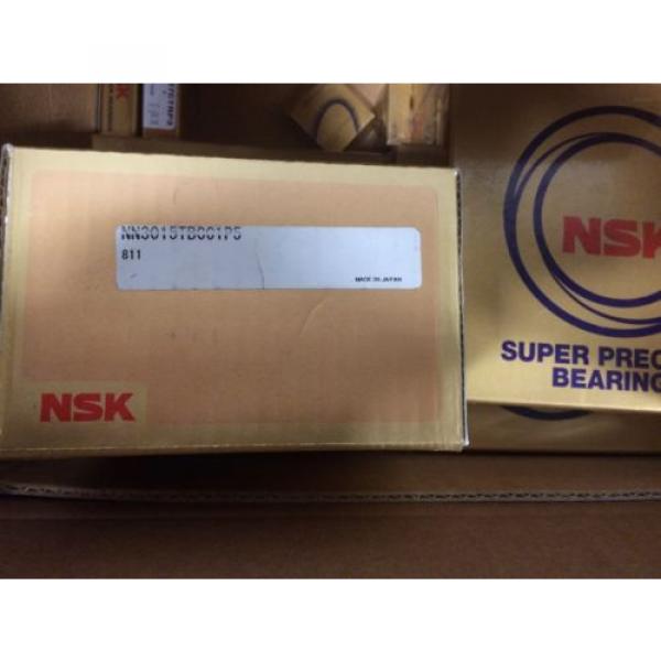 NSK  NN3015TB Cylindrical roller bearings, double row, super-precision #1 image