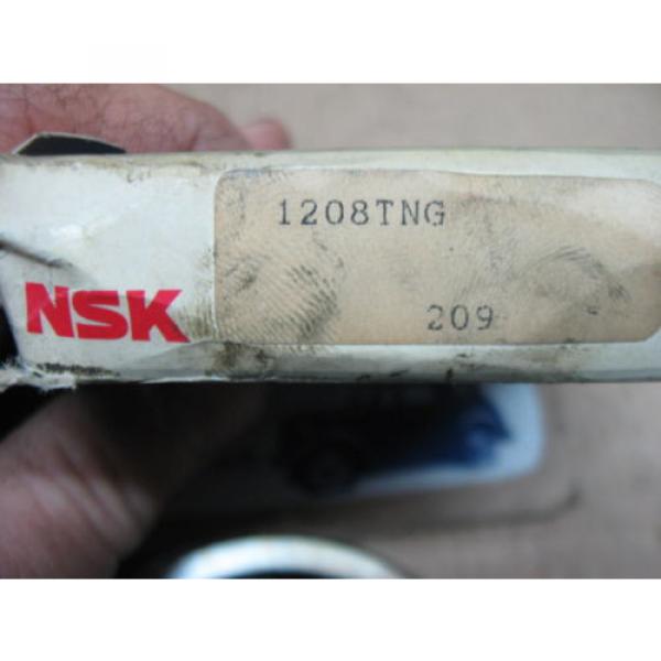 NSK 1208TNG Double Row Self-Aligning Bearing Size:40mm X 80mm X 18mm Metric Germ #2 image