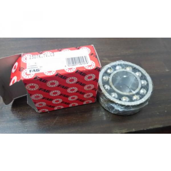 FAG 2307K.TV.C3;  80 x 35 x 31 - Self-aligning Double Row Ball Bearing #3 image