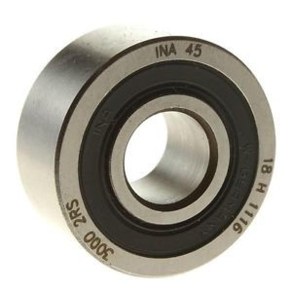 3000-2RS INA Angular contact ball bearings 30...2RS, double row, lip seals on bo #1 image