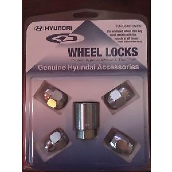 Genuine fits Hyundai U844000400 Wheel Lock Lug Nut Set With Key #1 image