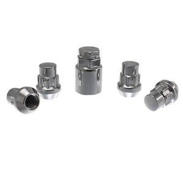 4pcs Chrome Locking Lug Nuts | 12x1.5 Thread Pitch | Fits Mitsubishi Kia #1 image