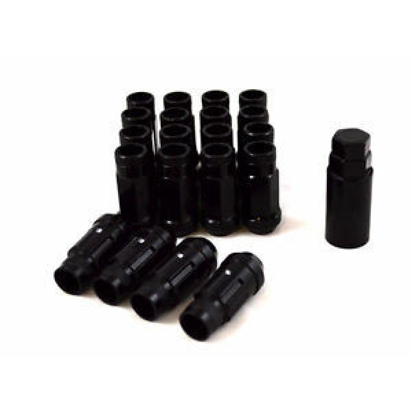 NNR PERFORMANCE EXTENDED LUG NUT SET W/LOCK FITS NISSAN/DATSUN 12X1.25 BLACK #1 image