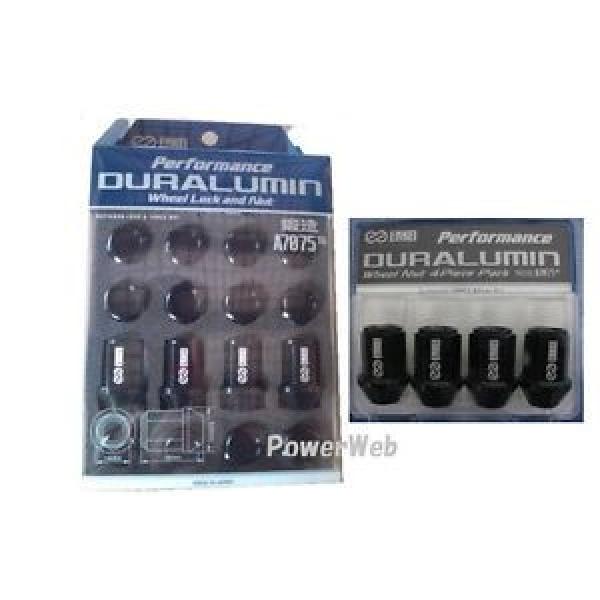 NEW ENKEI Performance Duralumin Lock Nuts Set for 5H 19HEX 35mm M12 P1.25 BLACK #1 image