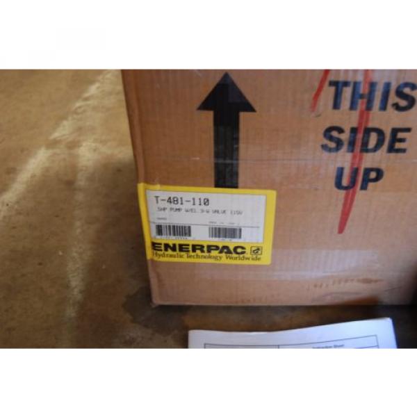 ENERPAC PUD1100B HYDRAULIC T481110 PARKER CRIMPER 10000 PSI DUMP VA Pump #5 image