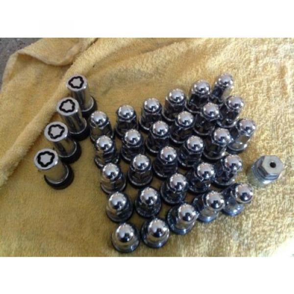 32 F250 HARLEY DAVIDSON LUG NUTS 2006-2011 FORD 20&#034; 22&#034; 14x1.5 FACTORY OEM LOCKS #2 image