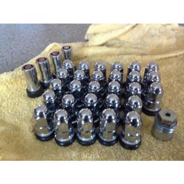 32 F250 HARLEY DAVIDSON LUG NUTS 2006-2011 FORD 20&#034; 22&#034; 14x1.5 FACTORY OEM LOCKS #3 image