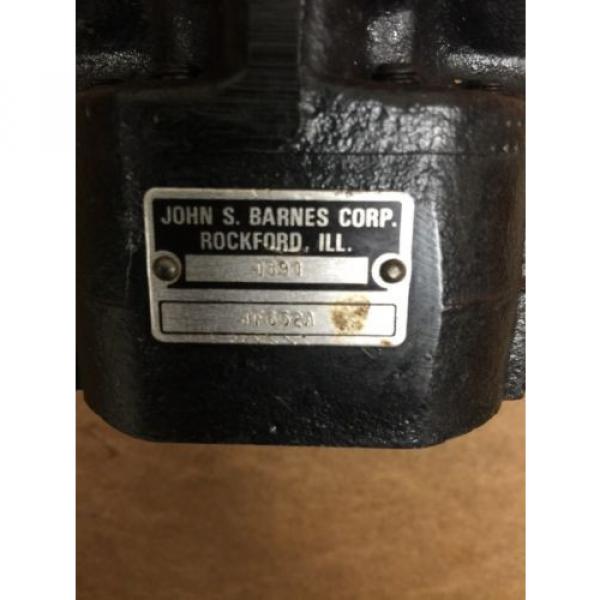 John S. Barnes Corp. 4394 Hydraulic Gear . 4F652A. Loc 45C Pump #3 image