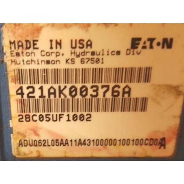 Eaton 421AK00367A, Open Circuit Hydraulic Piston , 3.80 cu. in3/rev, CCW  Pump #4 image