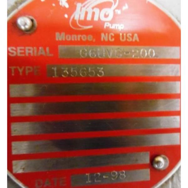 IMO INDUSTRIES INC. HYDRAULIC G6UVC200, 135653, 1 GPM, 1500 PSI Pump #2 image