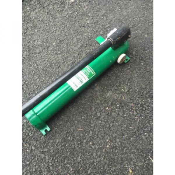 Greenlee 755 HighPressure Hydraulic Hand For Bender Or Knockout #2 Pump #1 image