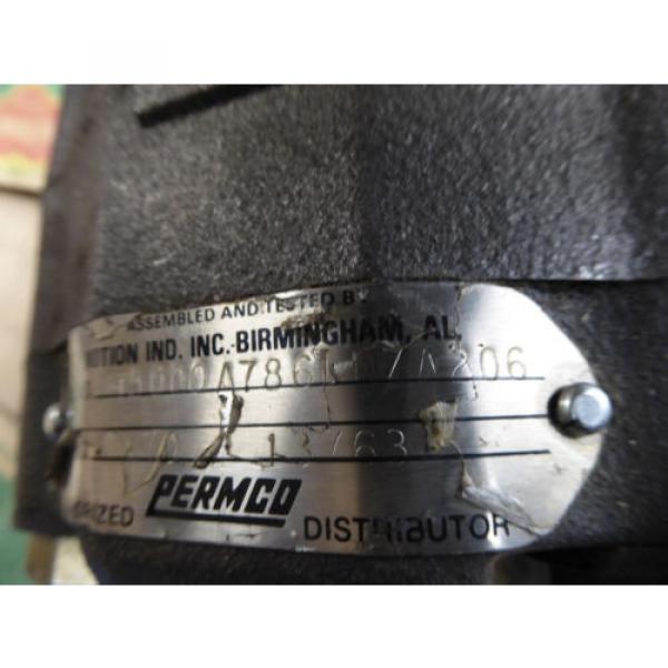 NEW PERMCO HYDRAULIC # M5000A7861DZA206 Pump #5 image