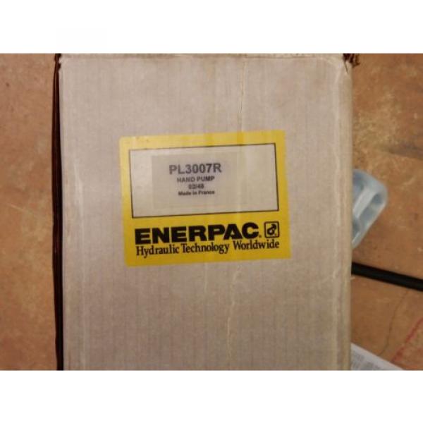 ENERPAC PL3007R HYDRAULIC HAND LOW PRESSURE HIGH FLOW 300 BAR/ 4,350PSI NEW Pump #4 image