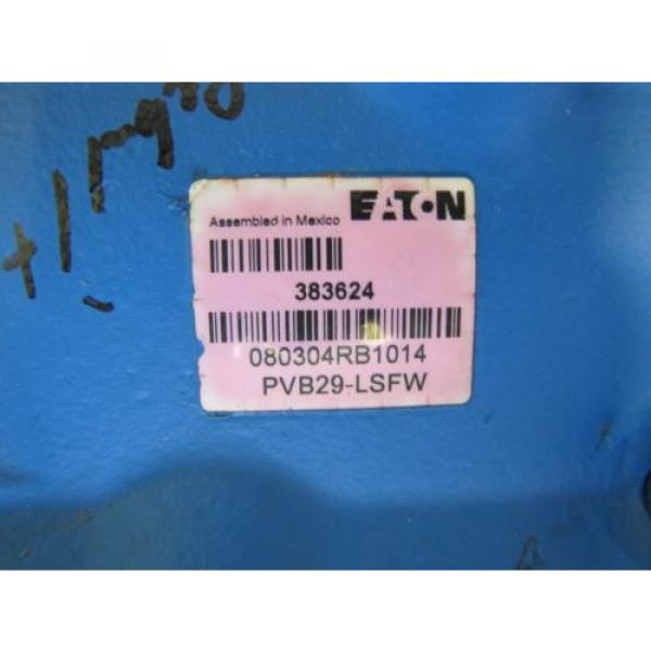 EATON 383624 080304RB1014 PVB29LSFW PVB29LSFW HYDRAULIC REBUILT Pump #2 image