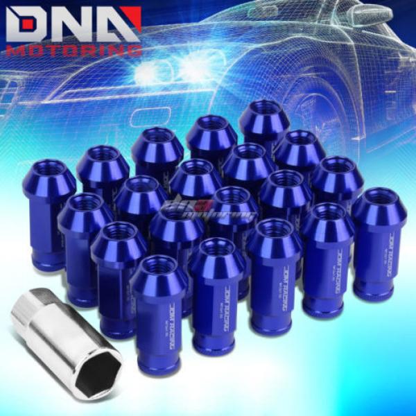 20 PCS BLUE M12X1.5 OPEN END WHEEL LUG NUTS KEY FOR CORVETTE MALIBU IMPALA #1 image