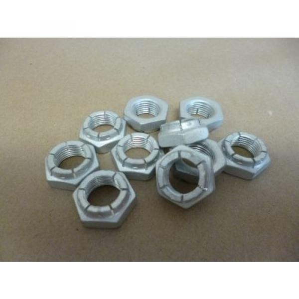 5/8-18 STEEL FLEX TYPE LOW PROFILE LOCK NUTS ( 10pcs ) #1 image