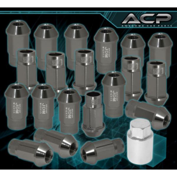 For Geo 12X1.5 Locking Lug Nuts Track Extended Open 20 Pieces Unit Assembly Gray #1 image