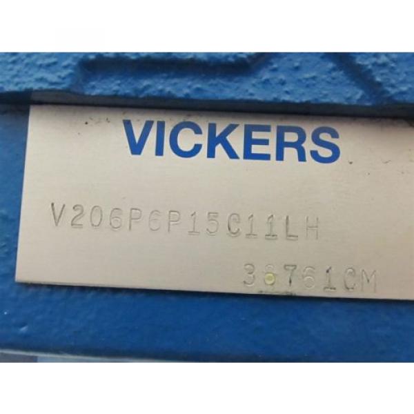 Vickers V206P6P15C11LH, Hydraulic  Pump #2 image