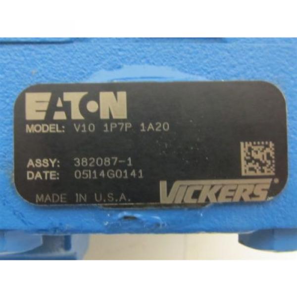 Vickers / Eaton 3820871, V10 Series Hydraulic  Pump #2 image