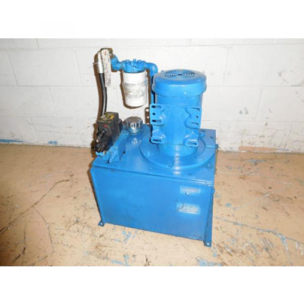 Natchi PSV0B83E30 Hydraulic Power Unit 2HP 4GPM Pump #1 image