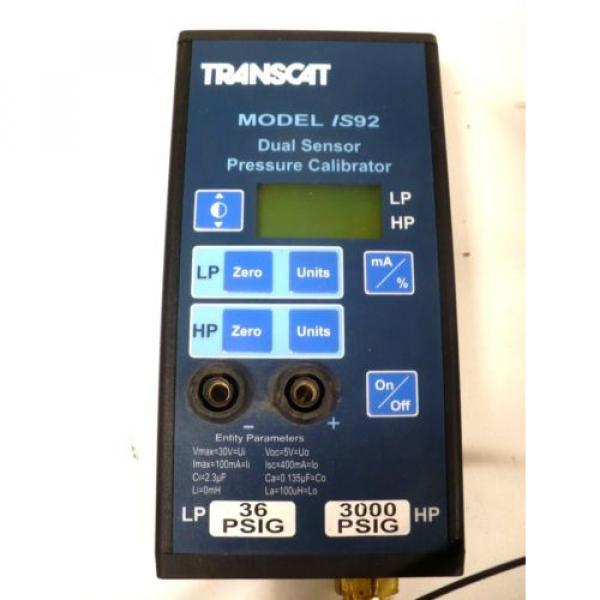 Ralston Instruments Hand &amp; TRANSCAT IS92 Dual Sensor Calibrator Free Ship Pump #4 image