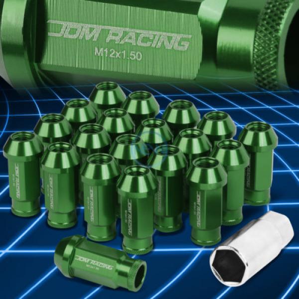 20pcs M12x1.5 Anodized 50mm Tuner Wheel Rim Acorn Lug Nuts Camaro/Aveo Green #1 image