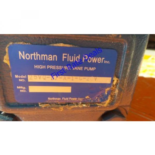 Northman Fluid 25VQ17A1C20V Hydraulic Vane 17gpm 25VQ17A 1C20 4179923 Pump #5 image