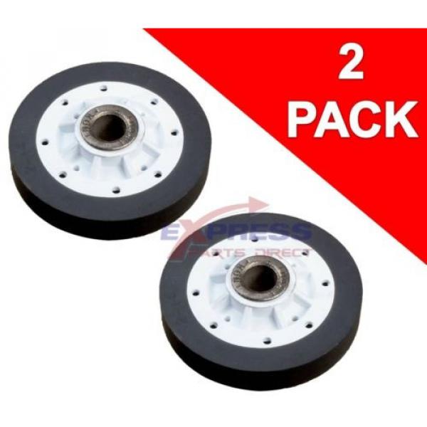 (2 Pack) 37001042 Kenmore Magic Chef Dryer Drum Support Roller Wheel WP37001042 #1 image