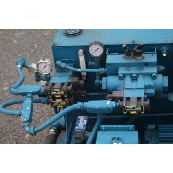 OILGEAR LINCOLN ULTIMATE 15HP HYDRAULIC POWER PACK PVW20 LSA RUSBV115 Pump #4 image