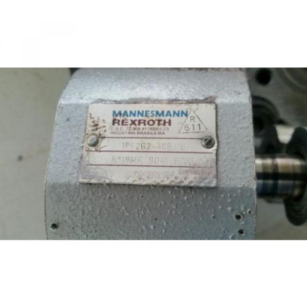 MANNESMANN REXROTH 1PFE262-4CB/16 HYDRAULIC PUMP #1 image