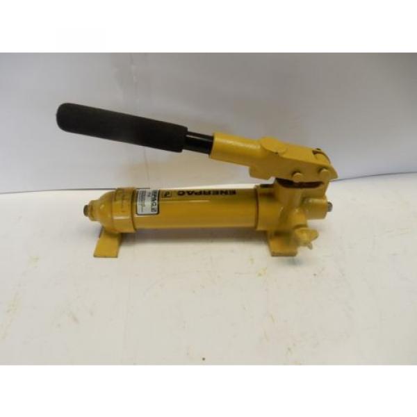 ENERPAC P18 HYDRAULIC HAND 2850 PSI MAX 1SPEED 3/8&#034; NPT  Pump #2 image