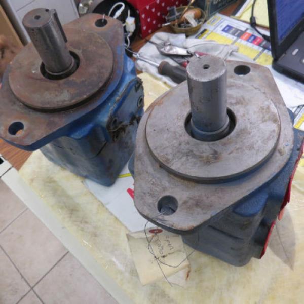 2  Hydraulic pumps, Metaris MH5V30A1C21 &amp; Vickers Pump #2 image