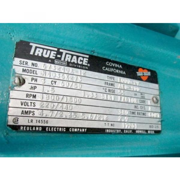 TRUE TRACE HYDRAULIC POWER SUPPLY 1.5 HP w/ 24 GALLON TANK &amp; COOLER Pump #5 image